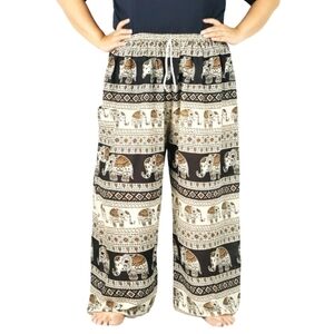 Chinrada - Smocked Waist harem PLUS SIZE 2XL 🇹🇭